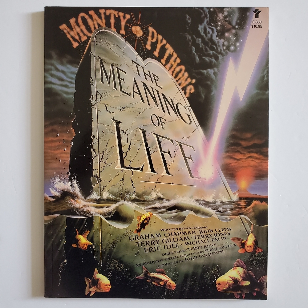 Monty Python: The Meaning Of Life - Grove Press 1983 - Vintage Book
